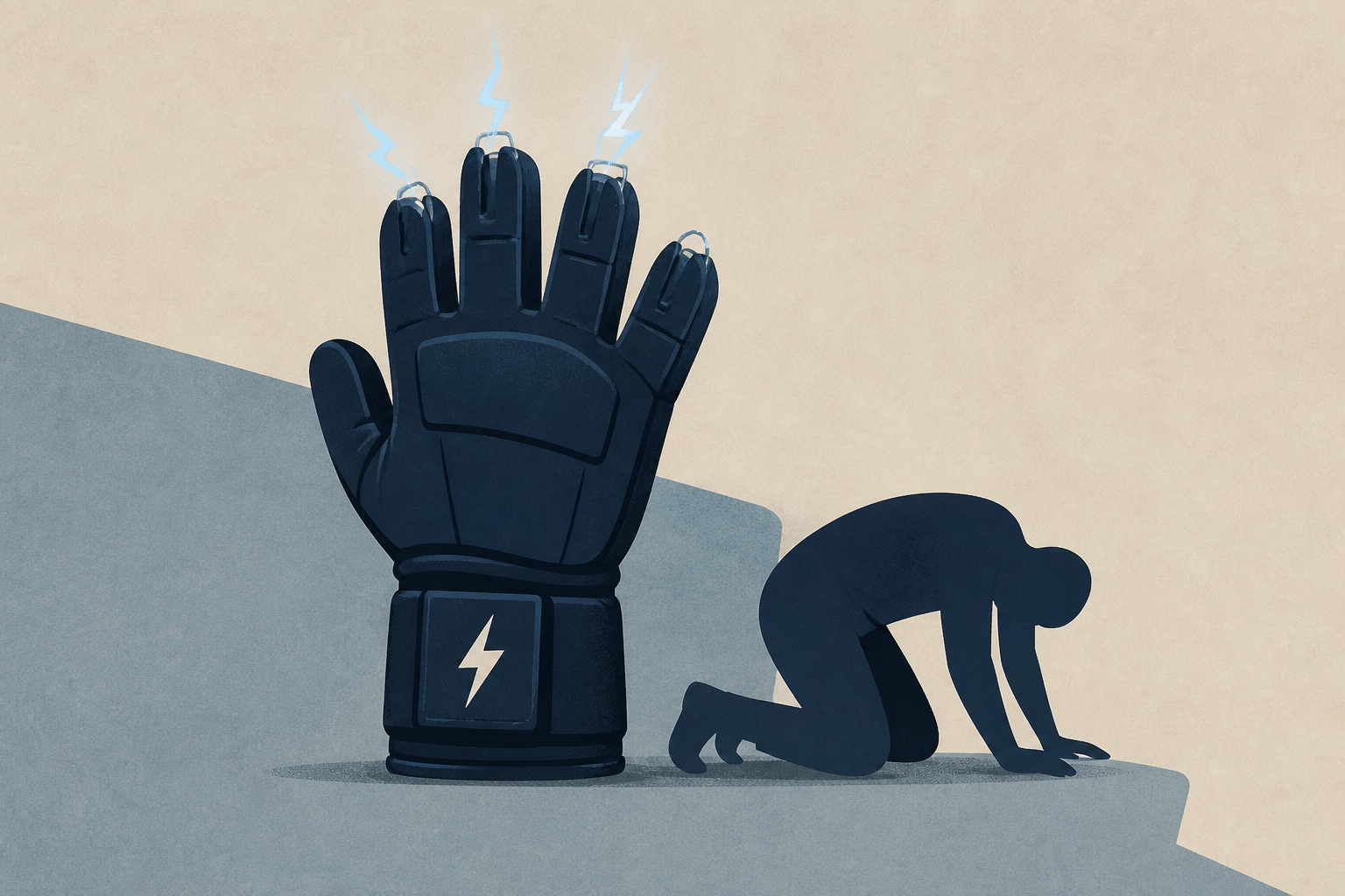 Shock gloves ICE plans to buy bring men to their knees