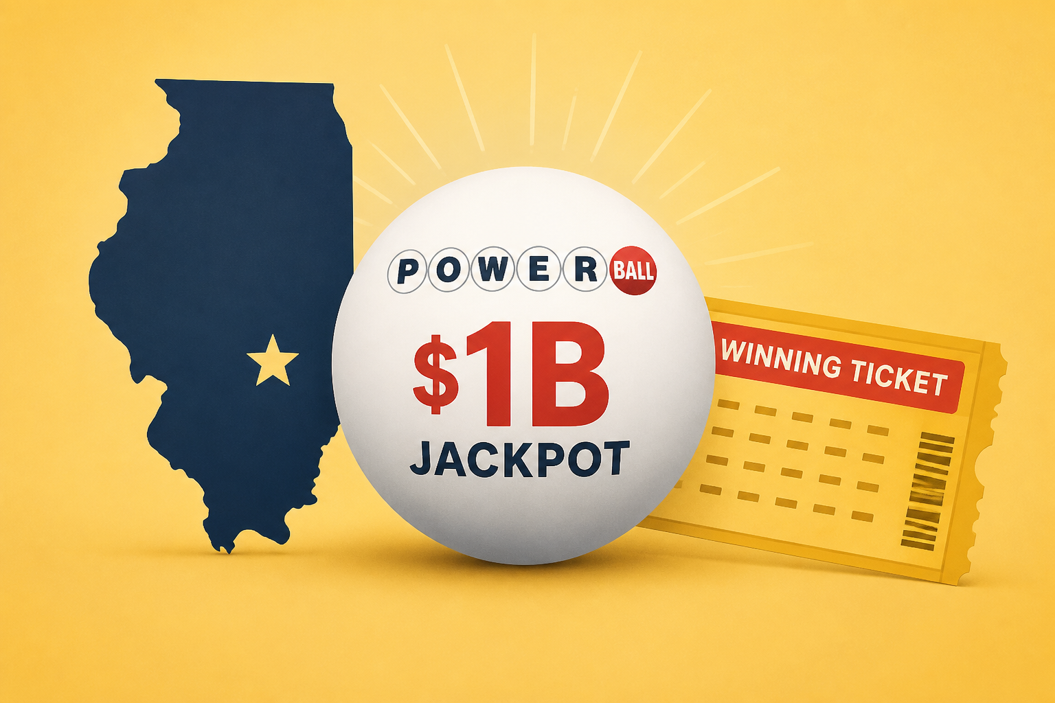 Winning ticket for $1B Powerball jackpot was sold in Illinois