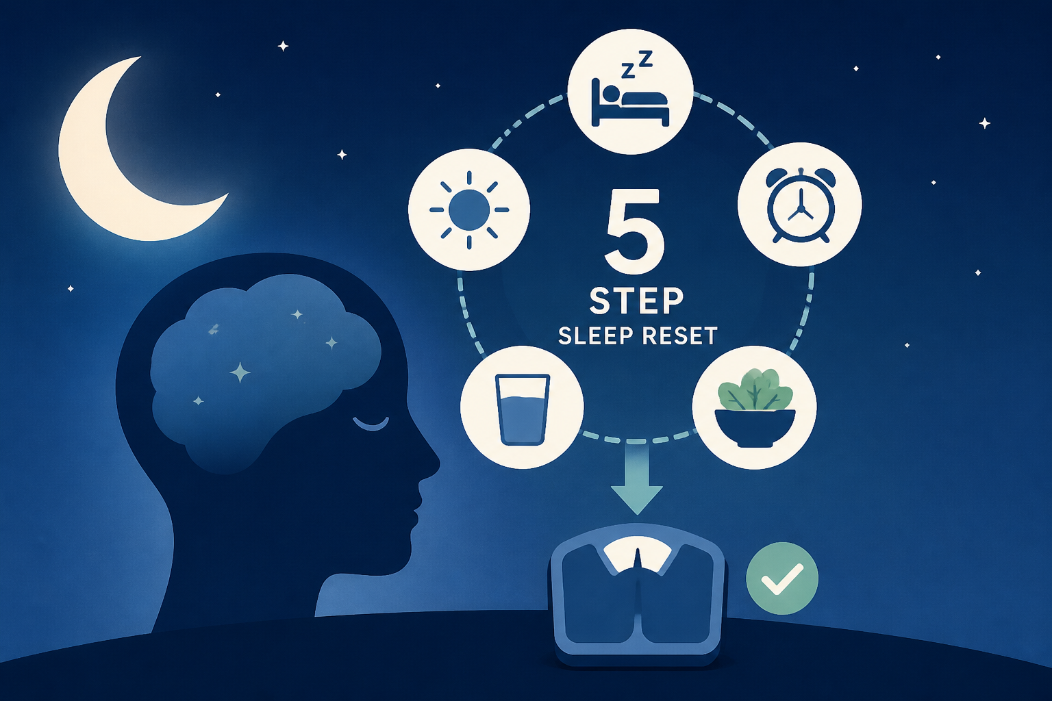 5-step sleep reset could promote healthy weight loss, nutritionist says