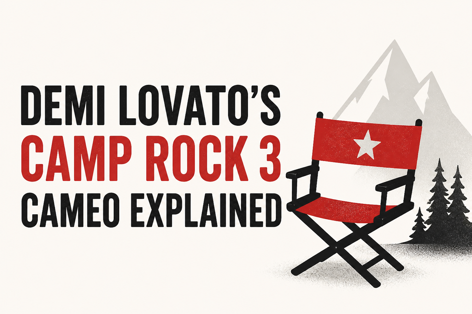 Demi Lovato's Camp Rock 3 Cameo Explained
