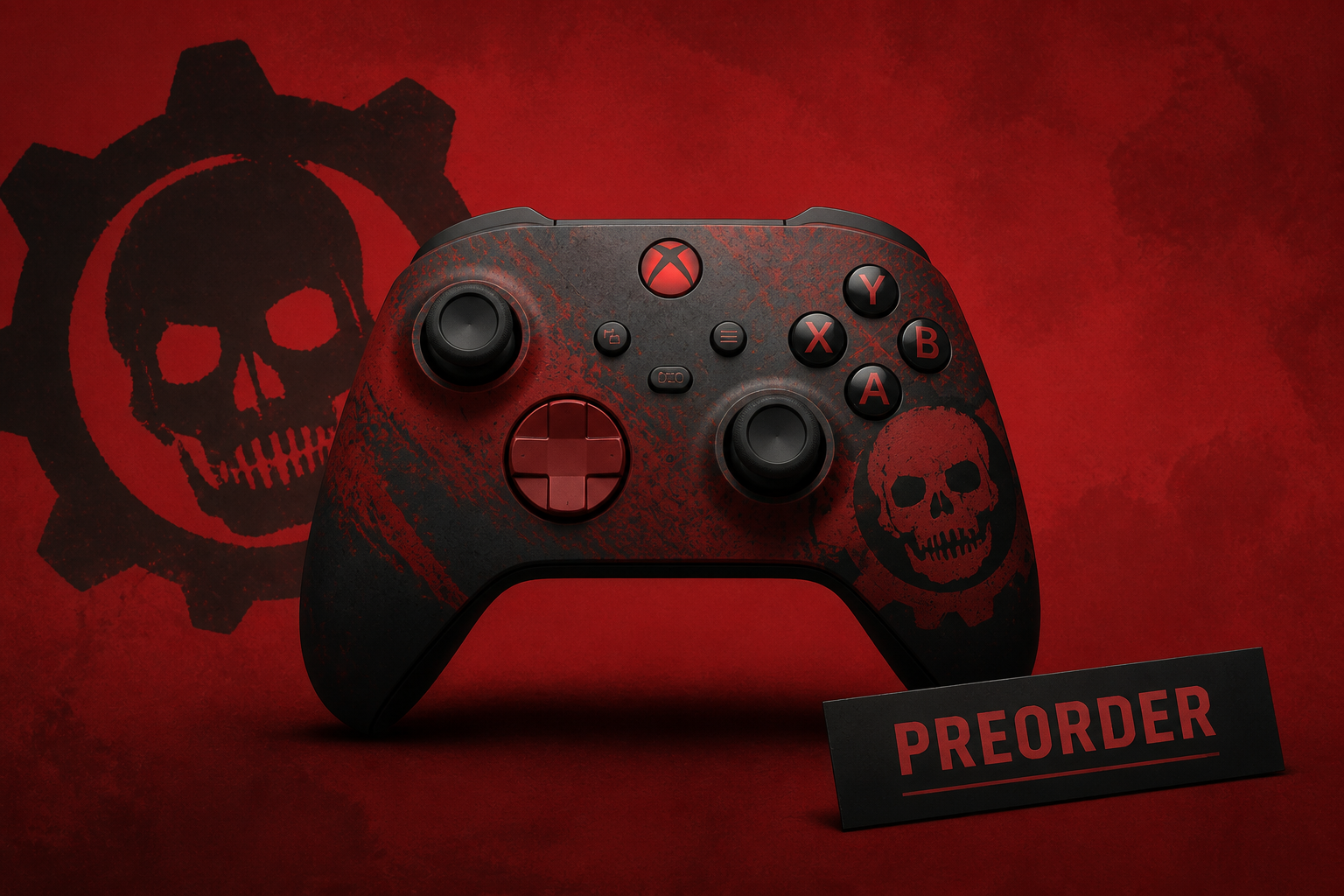Gears of War: E-Day-Themed Xbox Controller Is Up for Preorder