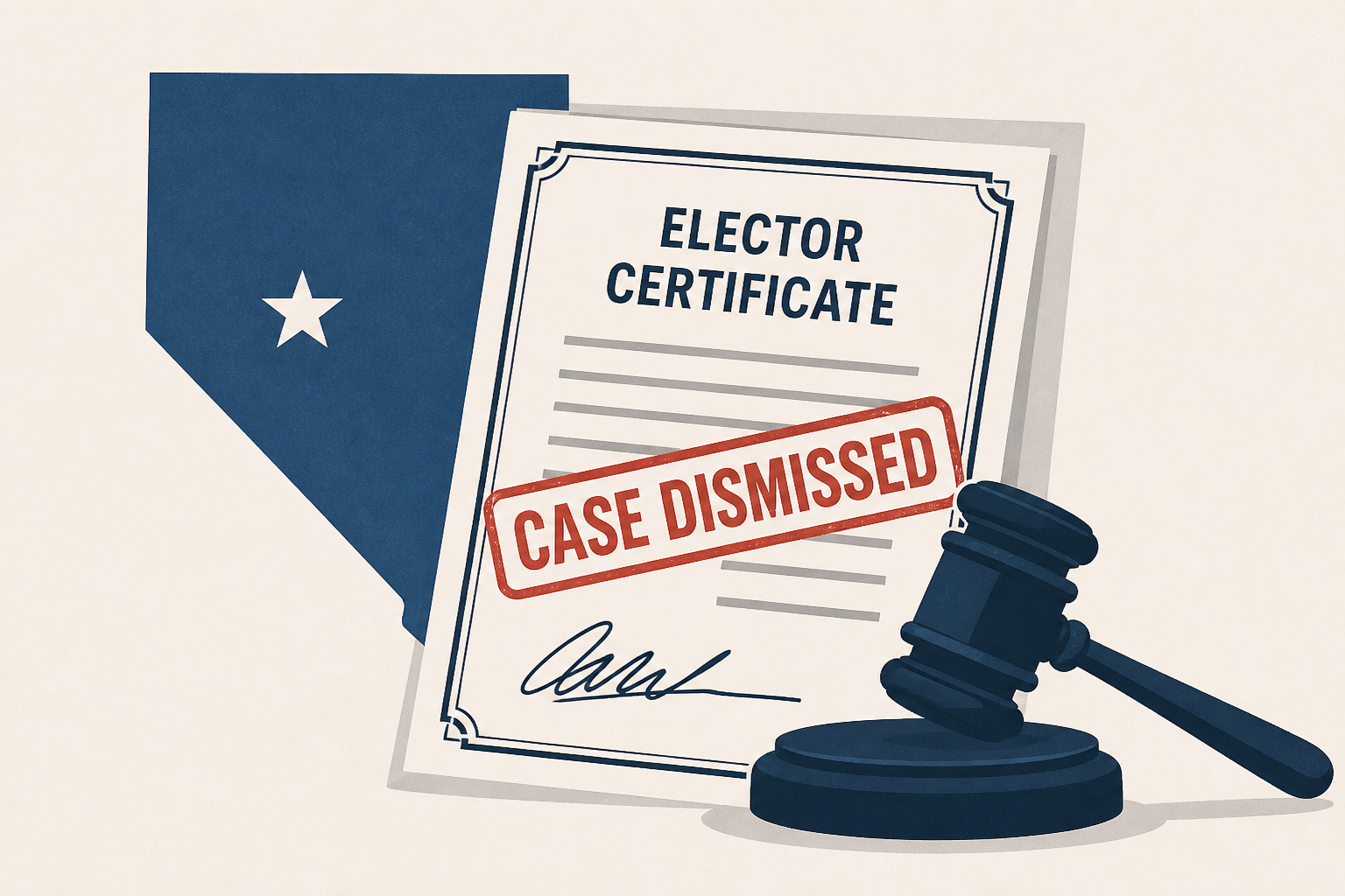Judge drops Nevada case against electors accused of forging certificate in 2020 election