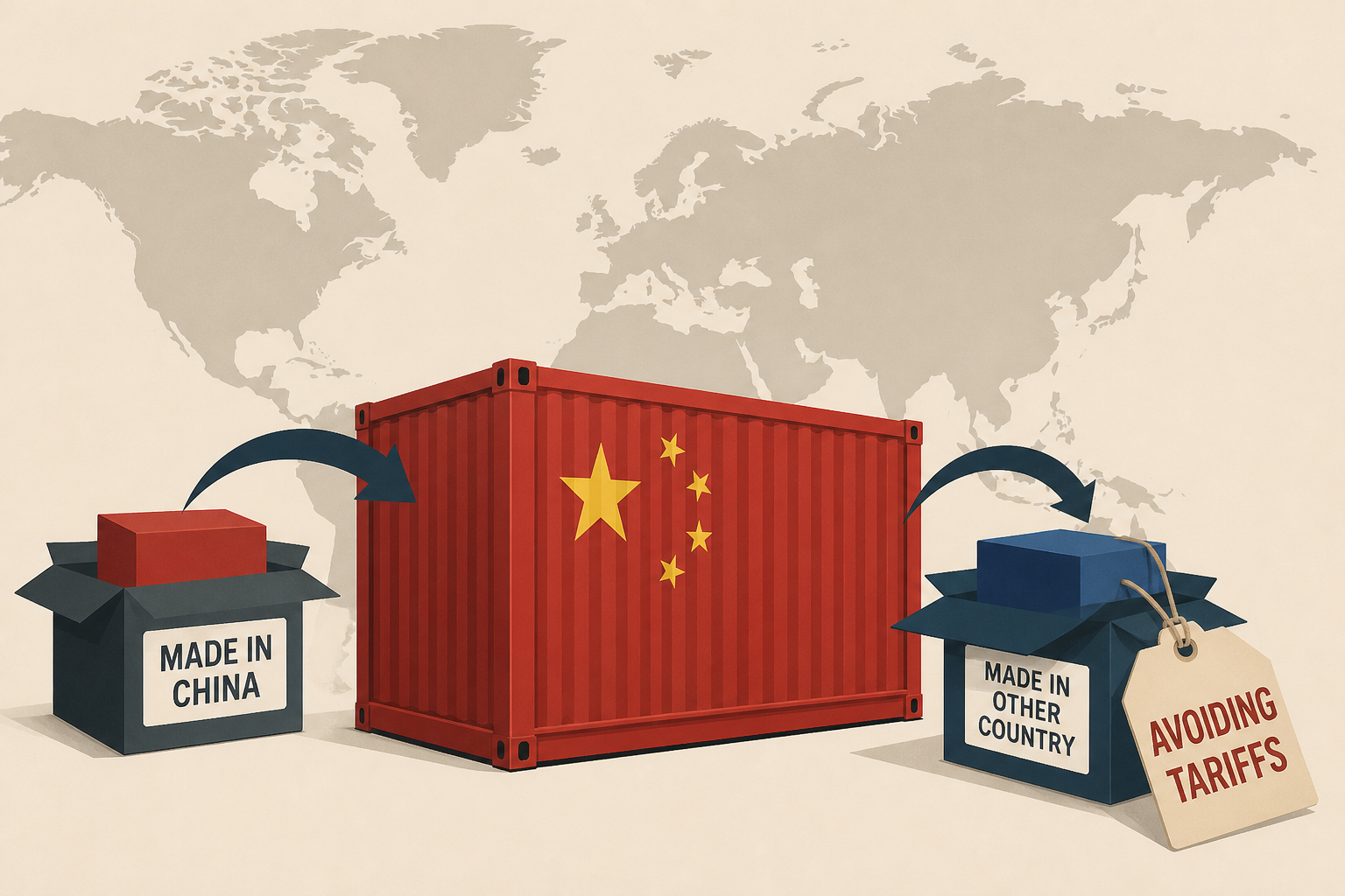 White House report says China leads global tariff transshipment scam
