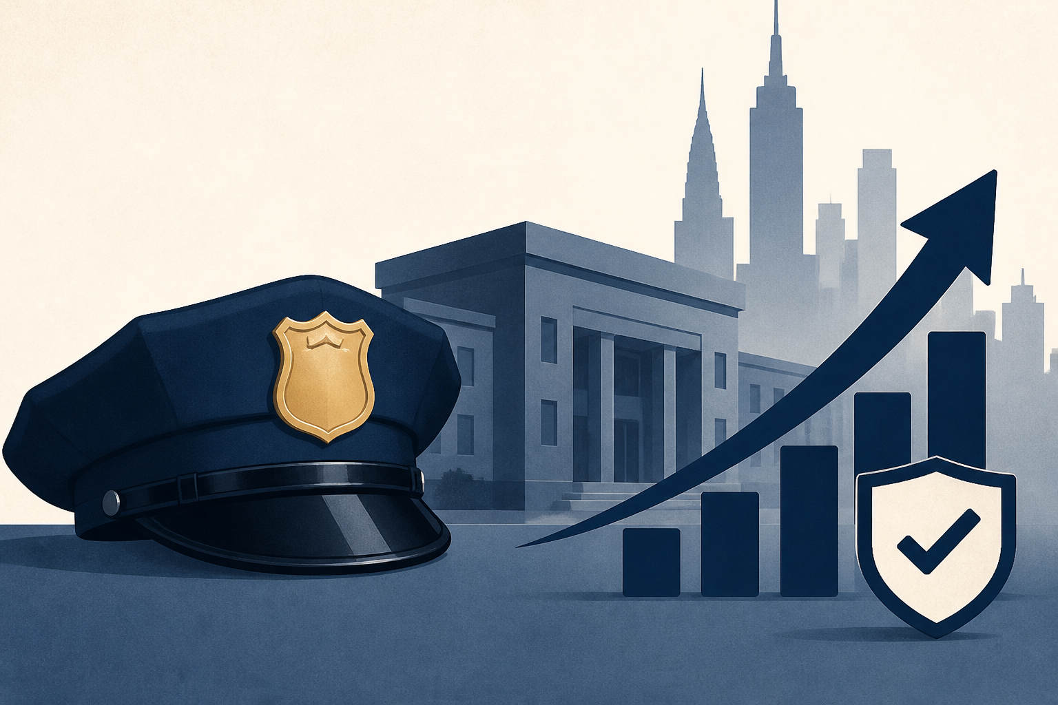 Trump to promote record on crime in visit to New York police academy