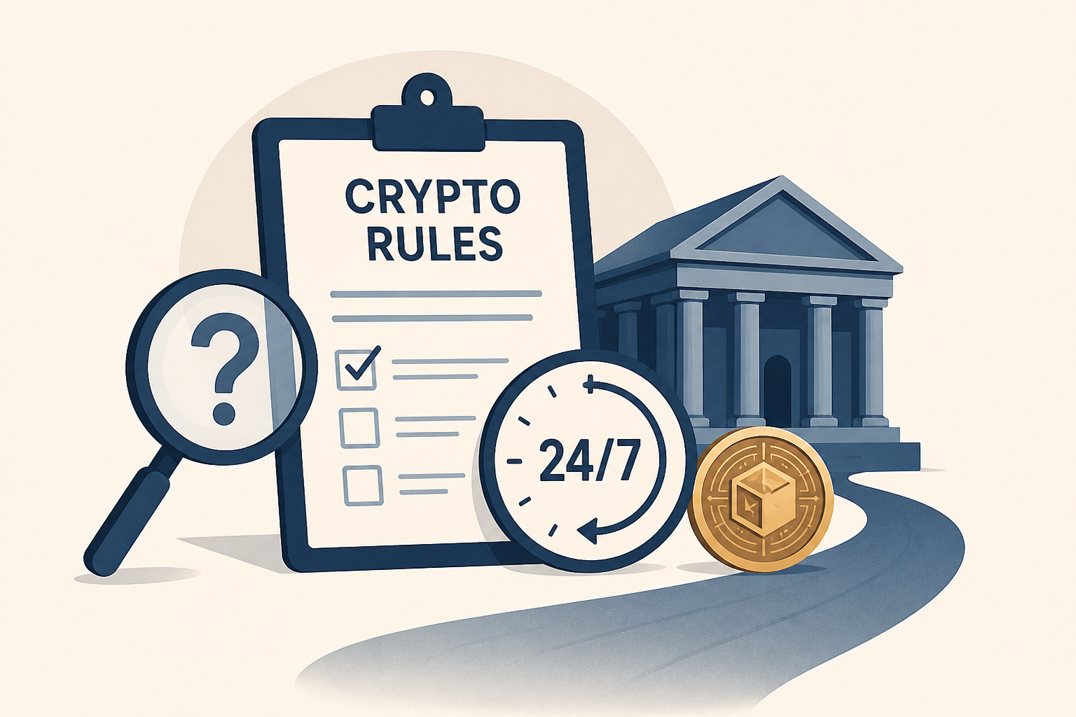 SEC May Push Crypto Rules, 24/7 Trading Without Clarity Act. OCC Paves Way For Crypto Banks.