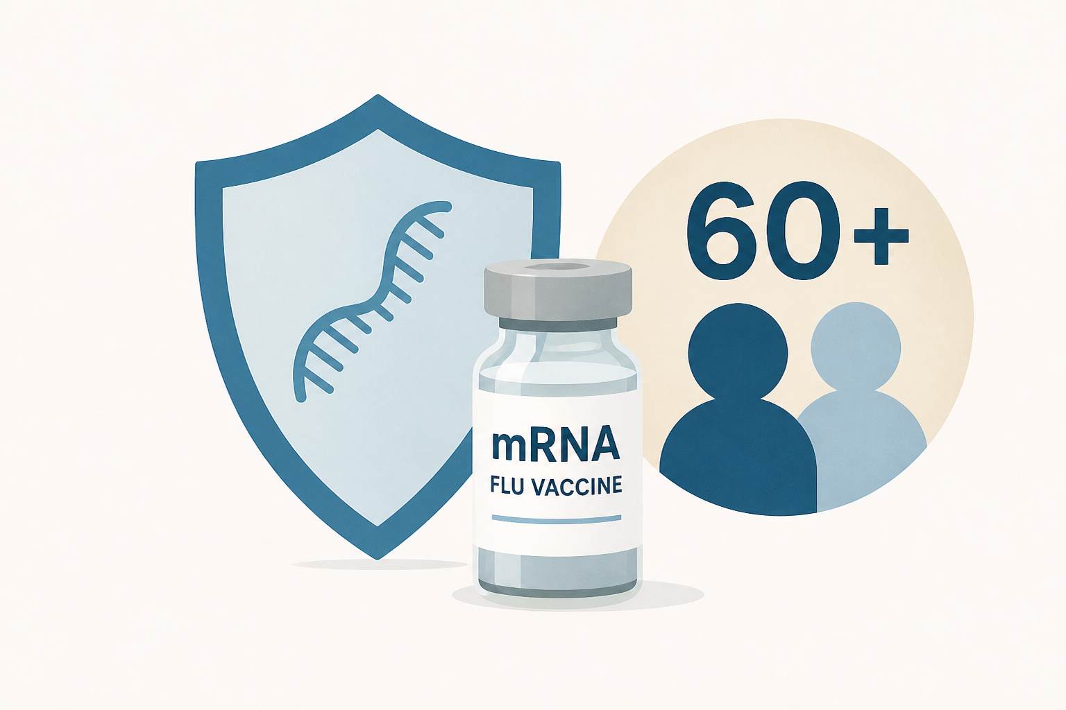 The FDA approved the first mRNA flu vaccine for use in older adults. Here’s what to know