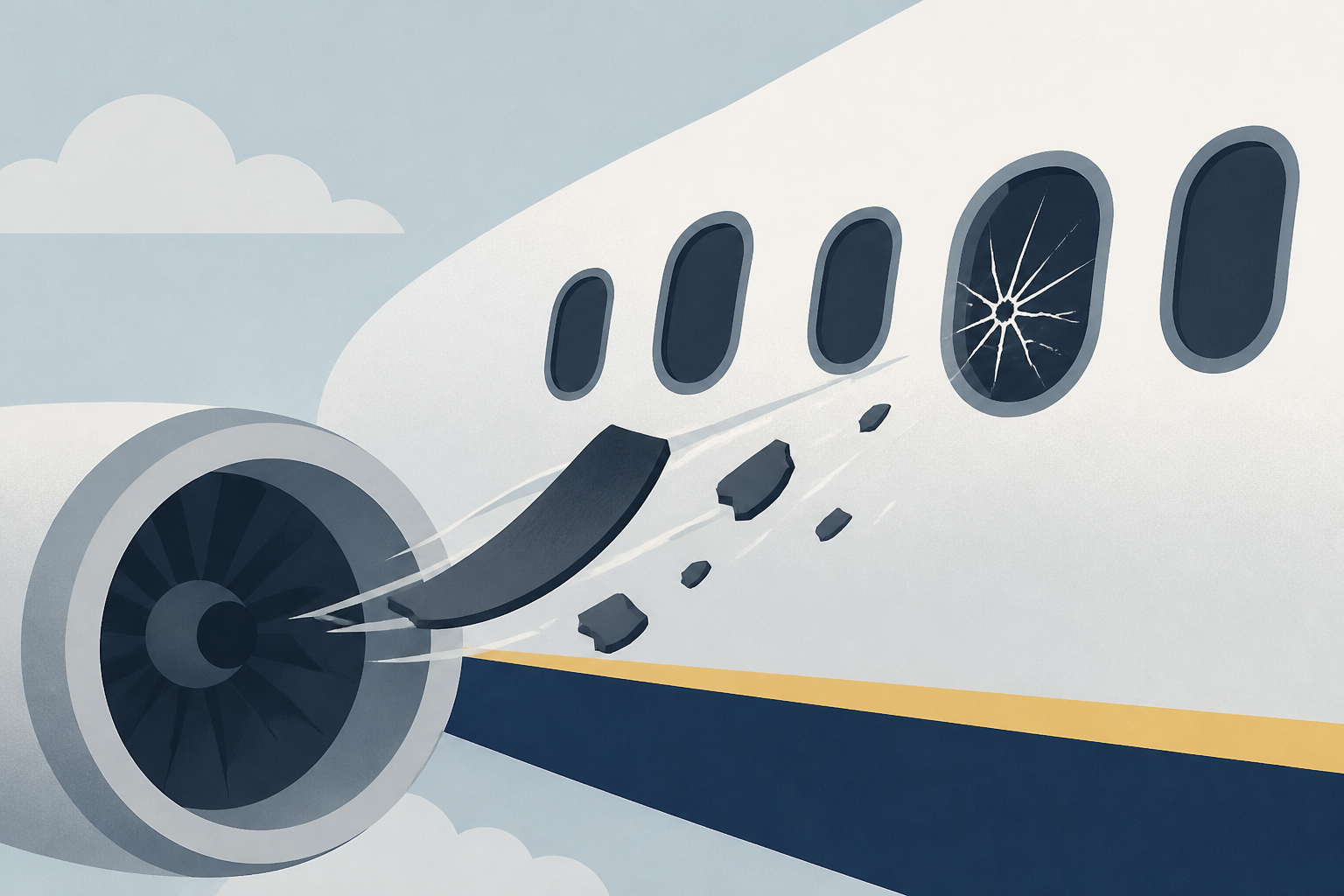 Engine Parts Flew Off, Broke Ryanair Plane Window: NTSB
