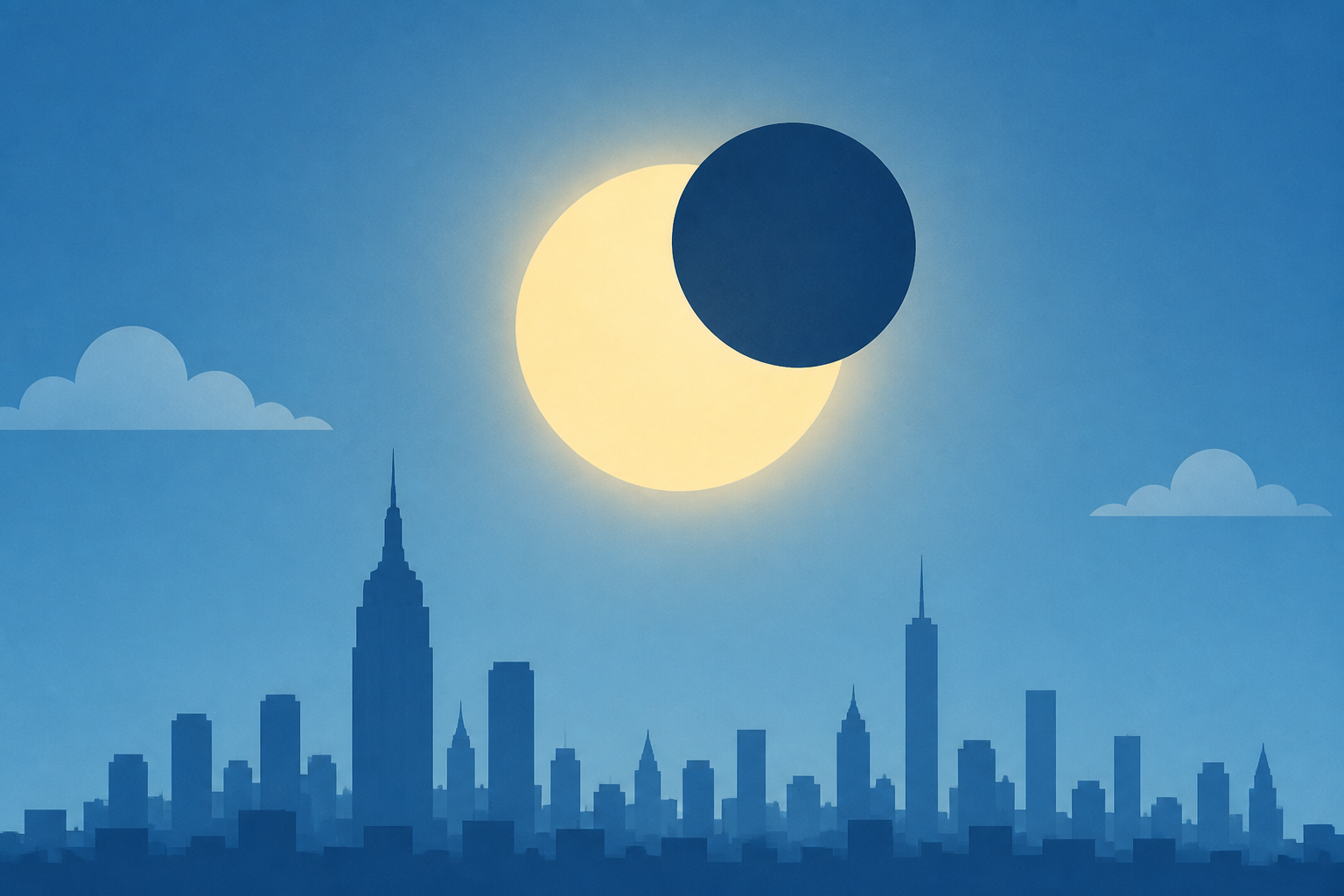 Likui Chamah: 10% Solar Eclipse Will Be Visible in New York City Today at Approximately 1 P.M.