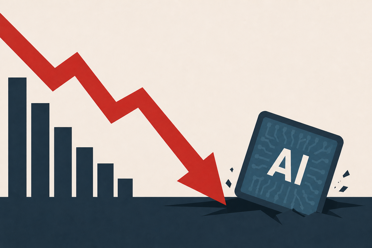 Stock Market Today: Dow Falls On Surprise Retail Sales; AI Giant Dives On Earnings