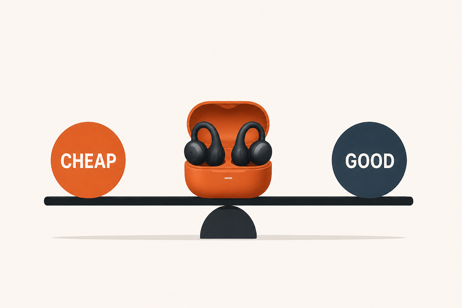 CMF hit the balance between cheap and good clip earbuds