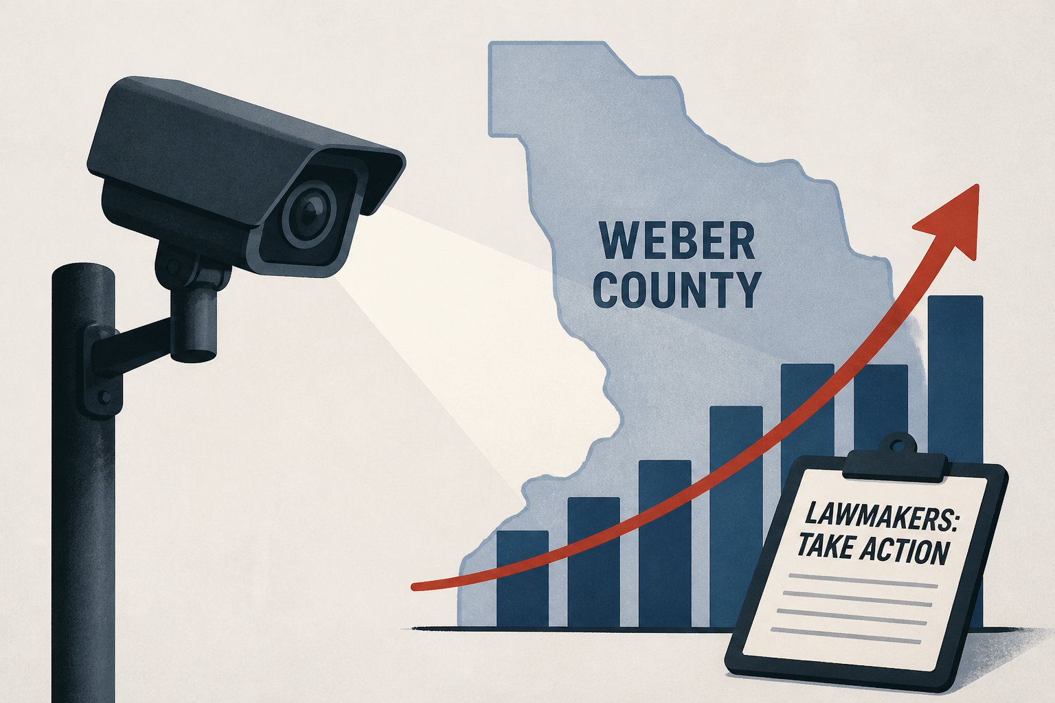 Group cites 'striking' Weber County data on Flock cameras as reason for lawmakers to act