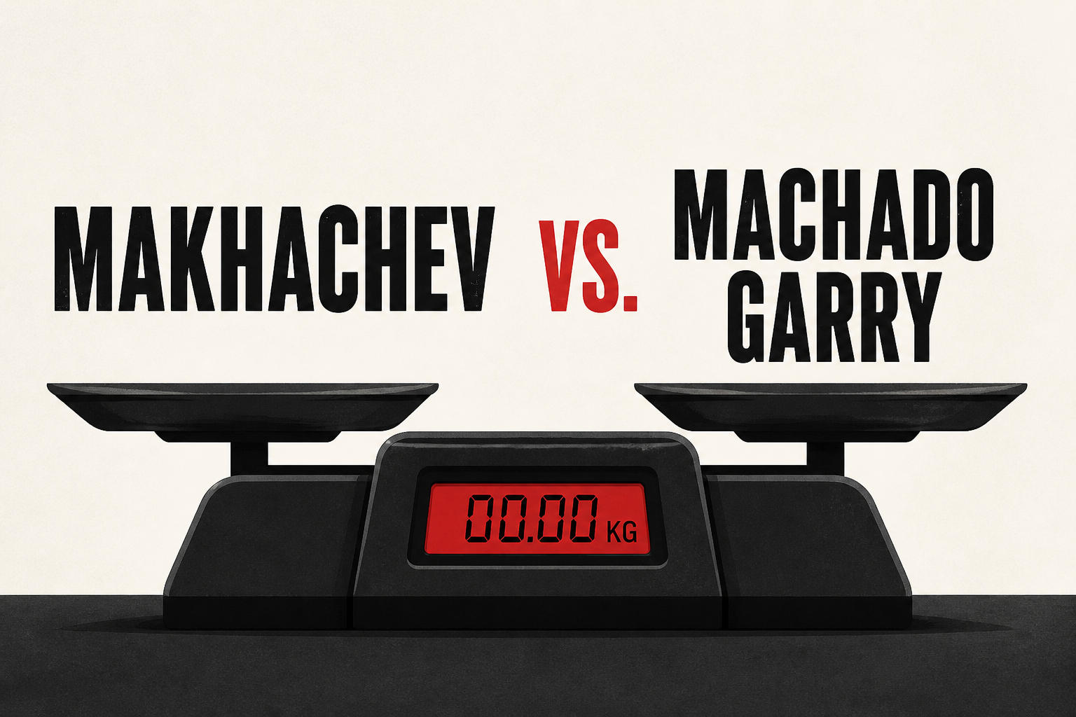 UFC 330 weigh-in video: Makhachev vs. Machado Garry