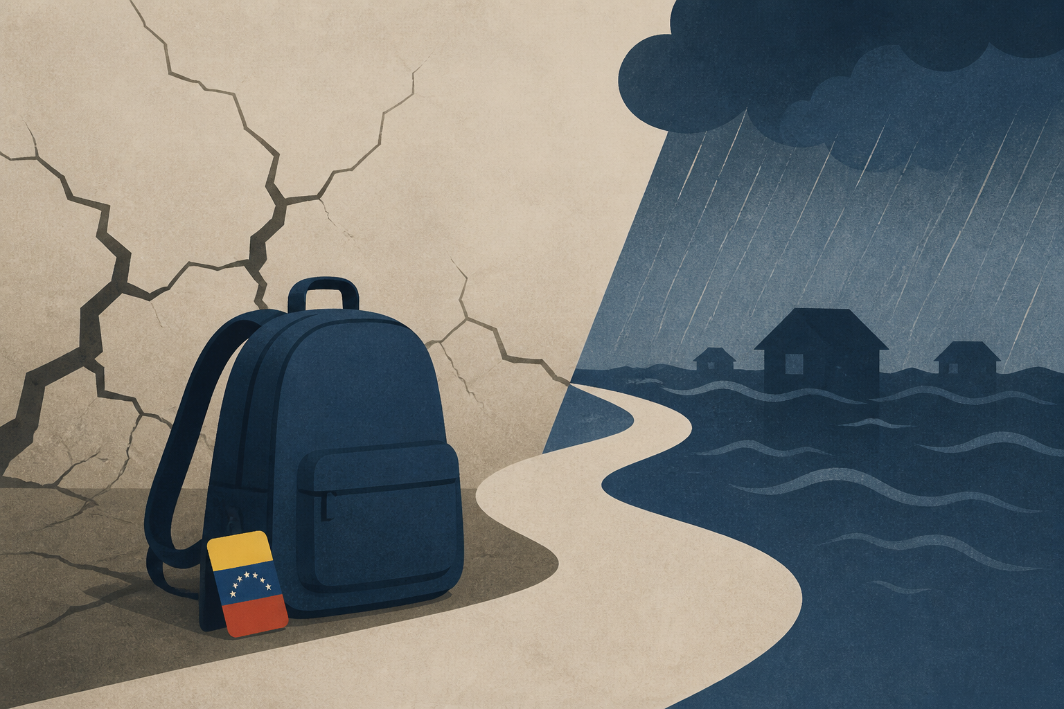 Teens who fled Venezuela after deadly quakes caught in another disaster in Colombia