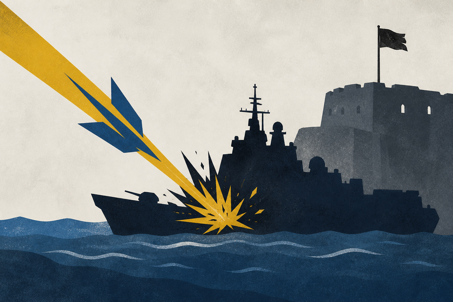 Ukraine Hammers Russian Fleet in Putin Black Sea Stronghold