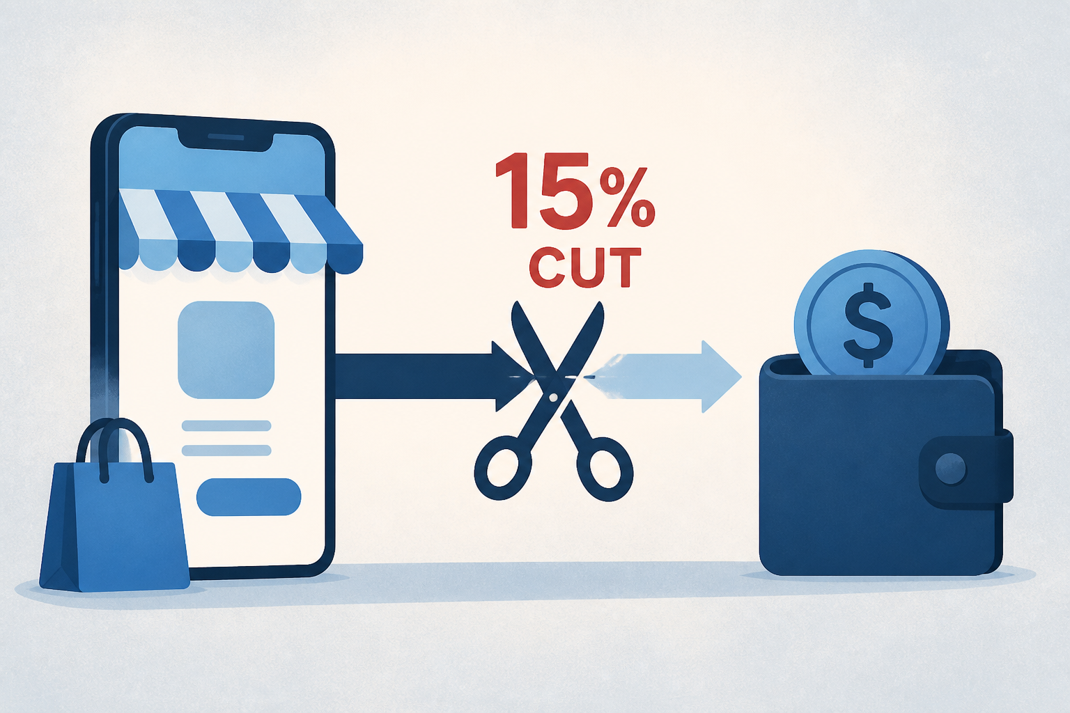 15 Percent Cut From External App Store Payments