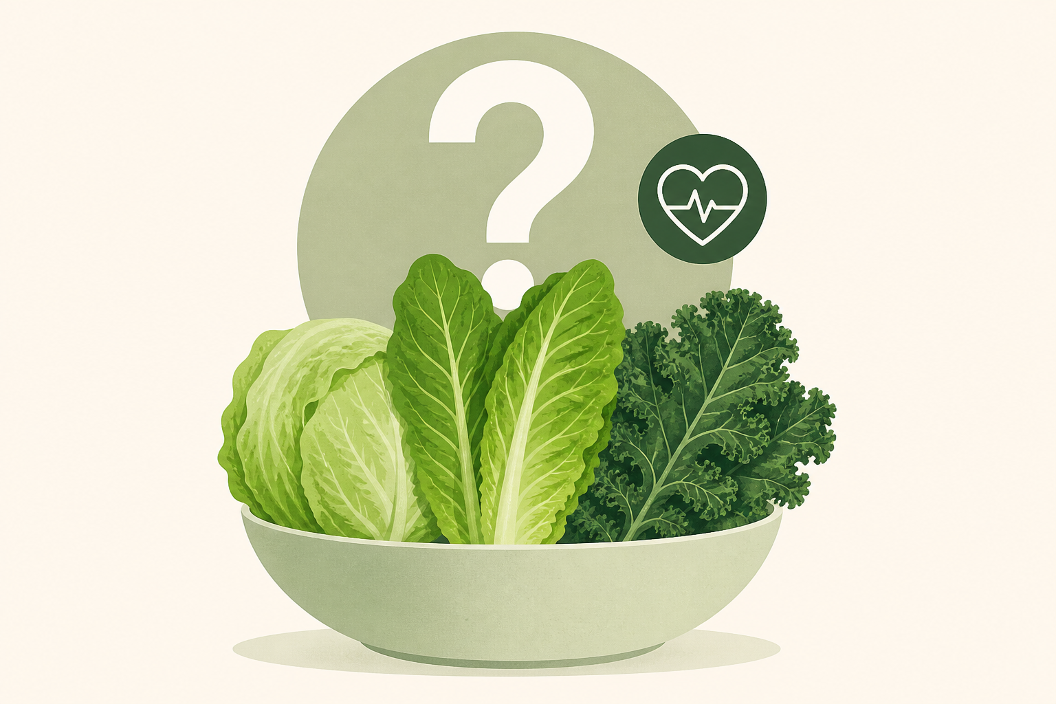Iceberg, romaine, kale: which salad greens are healthiest?