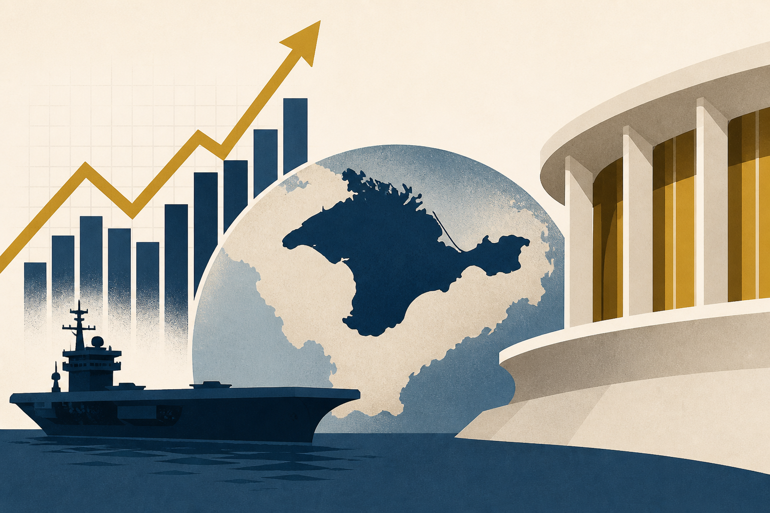 Mention market; USS Lincoln; Crimea; Kennedy Center : NPR