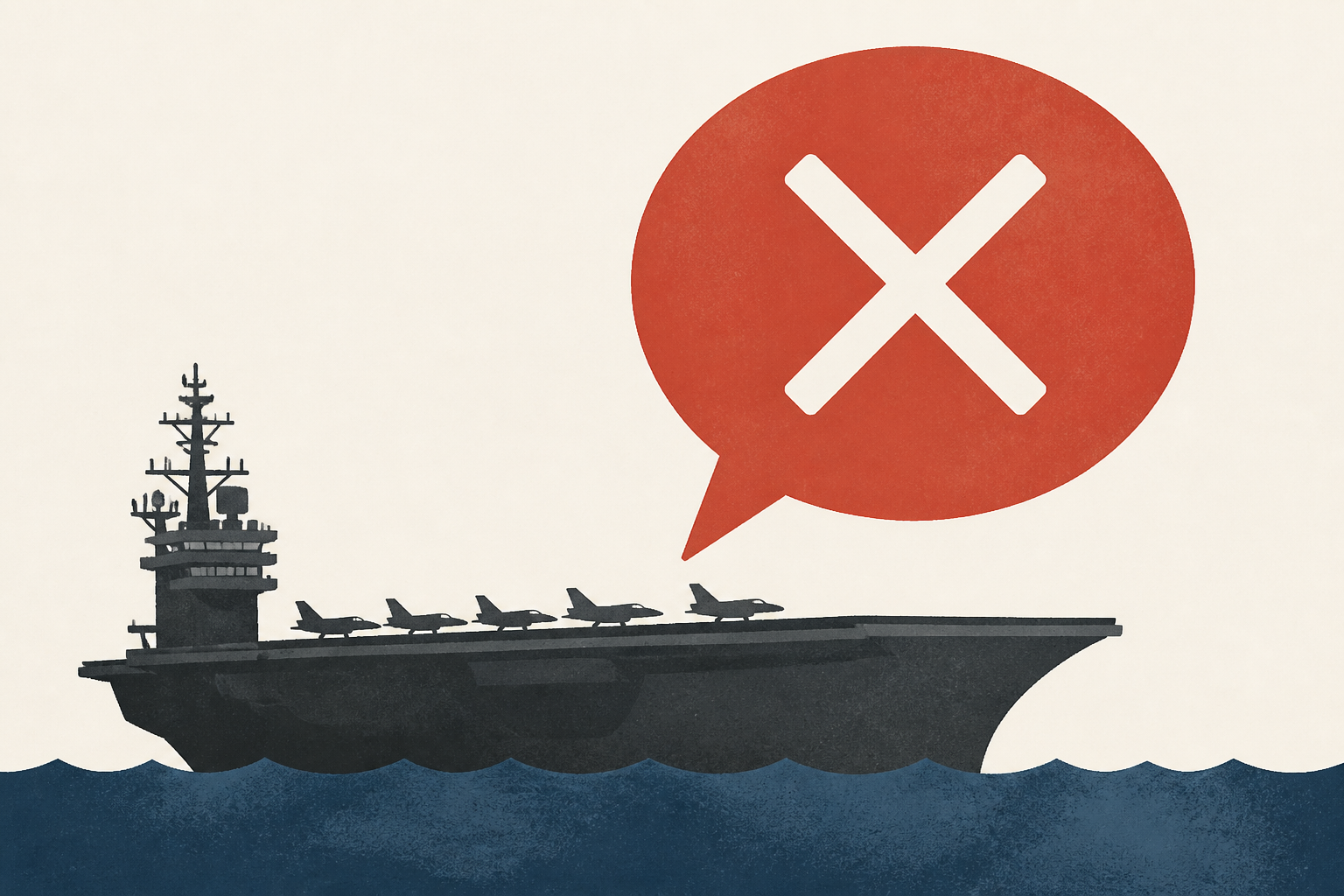 Trump dismisses concerns from family members about grim conditions aboard USS Abraham Lincoln