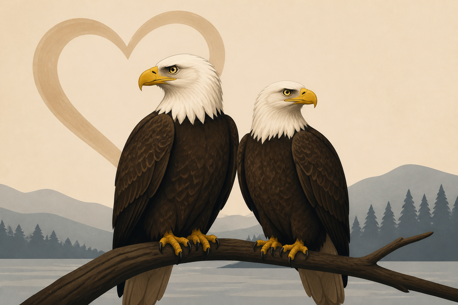Big Bear bald eagle Shadow seen with new partner after Jackie's death