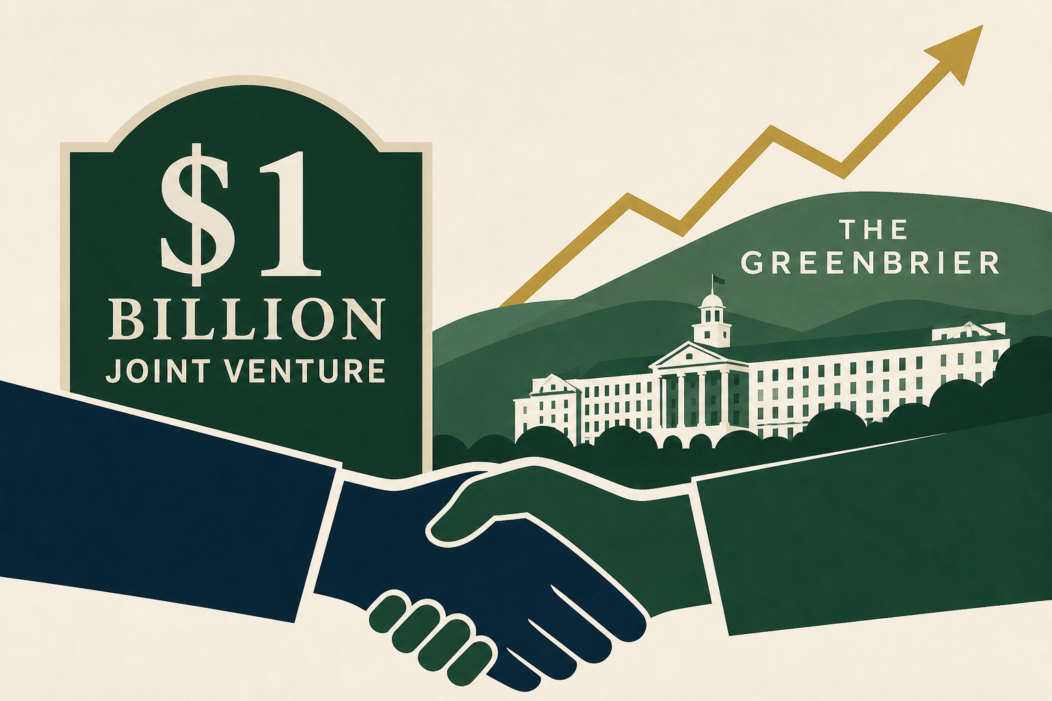 billion dollar joint venture on The Greenbrier