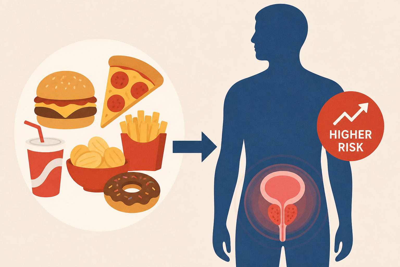Foods Making Up Most Americans’ Diets Linked to Higher Prostate Cancer Risk