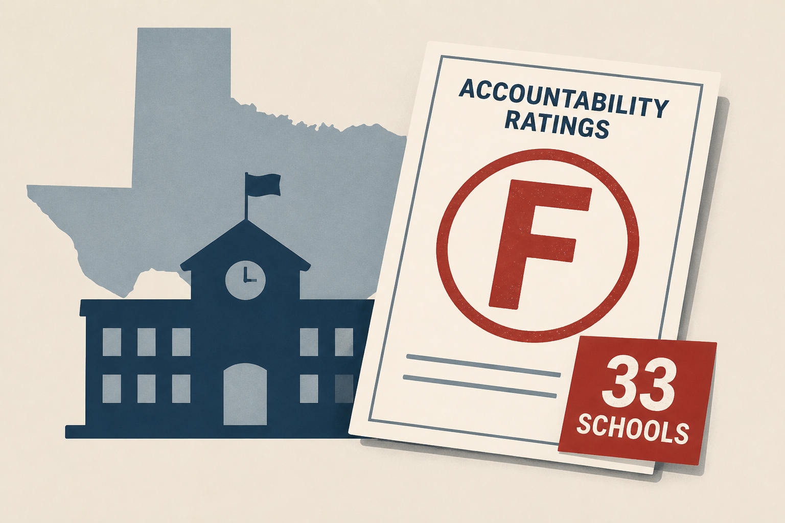 33 Bexar County schools receive F ratings from TEA in latest accountability ratings