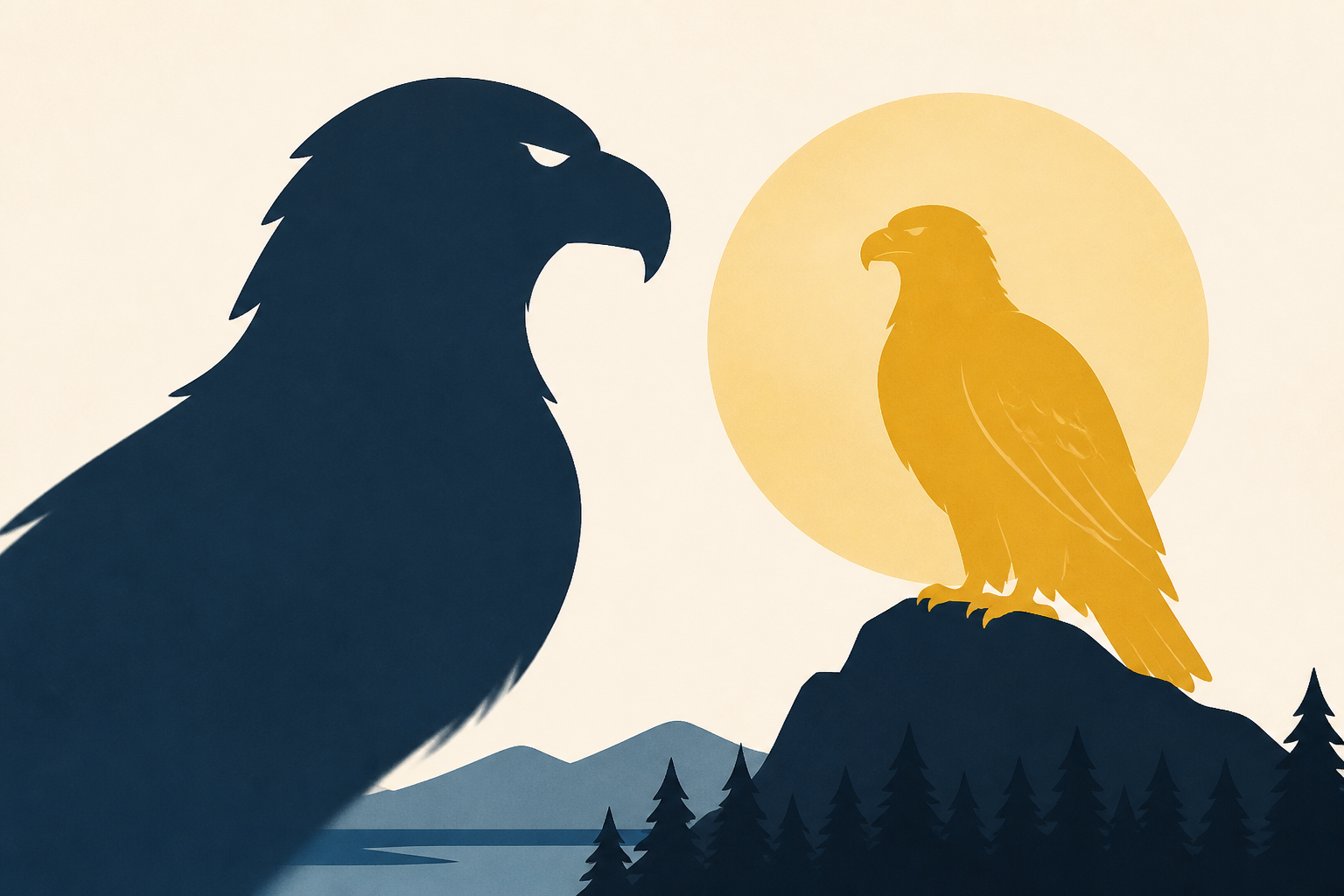 Shadow has a new eagle in Big Bear. Could a match be in the making?
