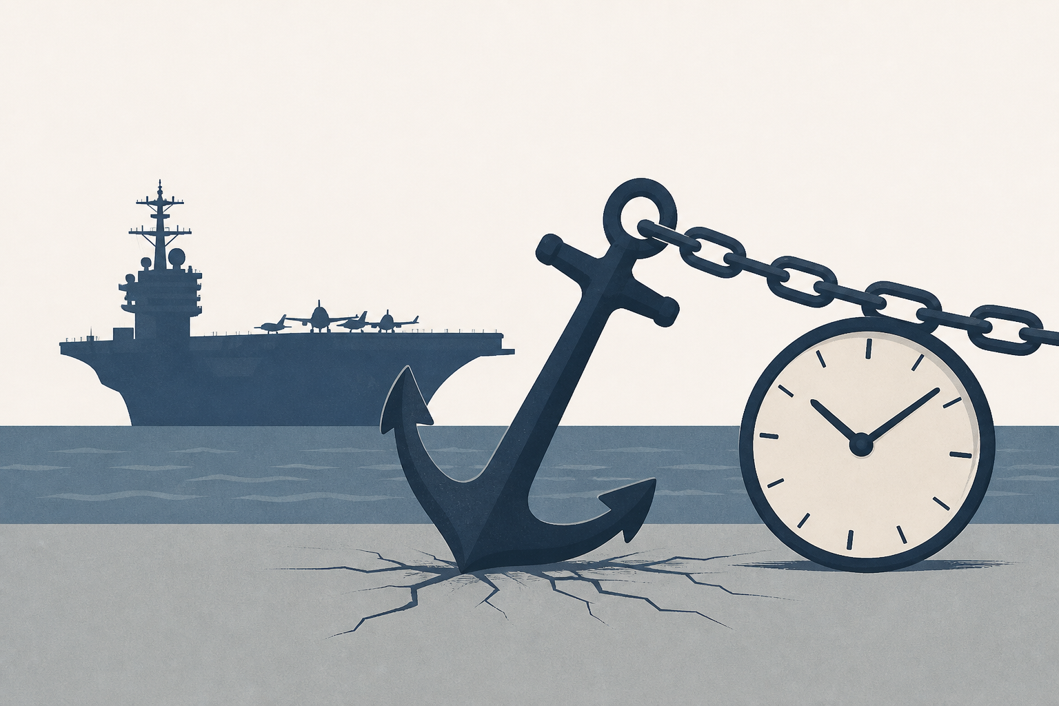 Sailors on carriers like the USS Abraham Lincoln feel the strain as Navy deployments stretch longer