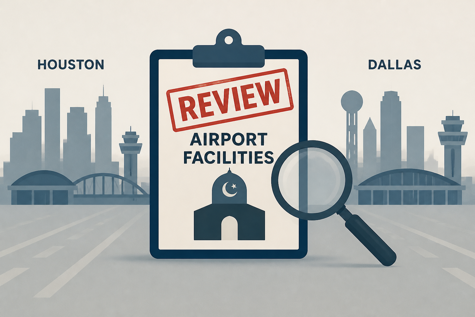 Gov. Abbott calls for review of Houston, Dallas airports over Muslim facilities: 'That is illegal'