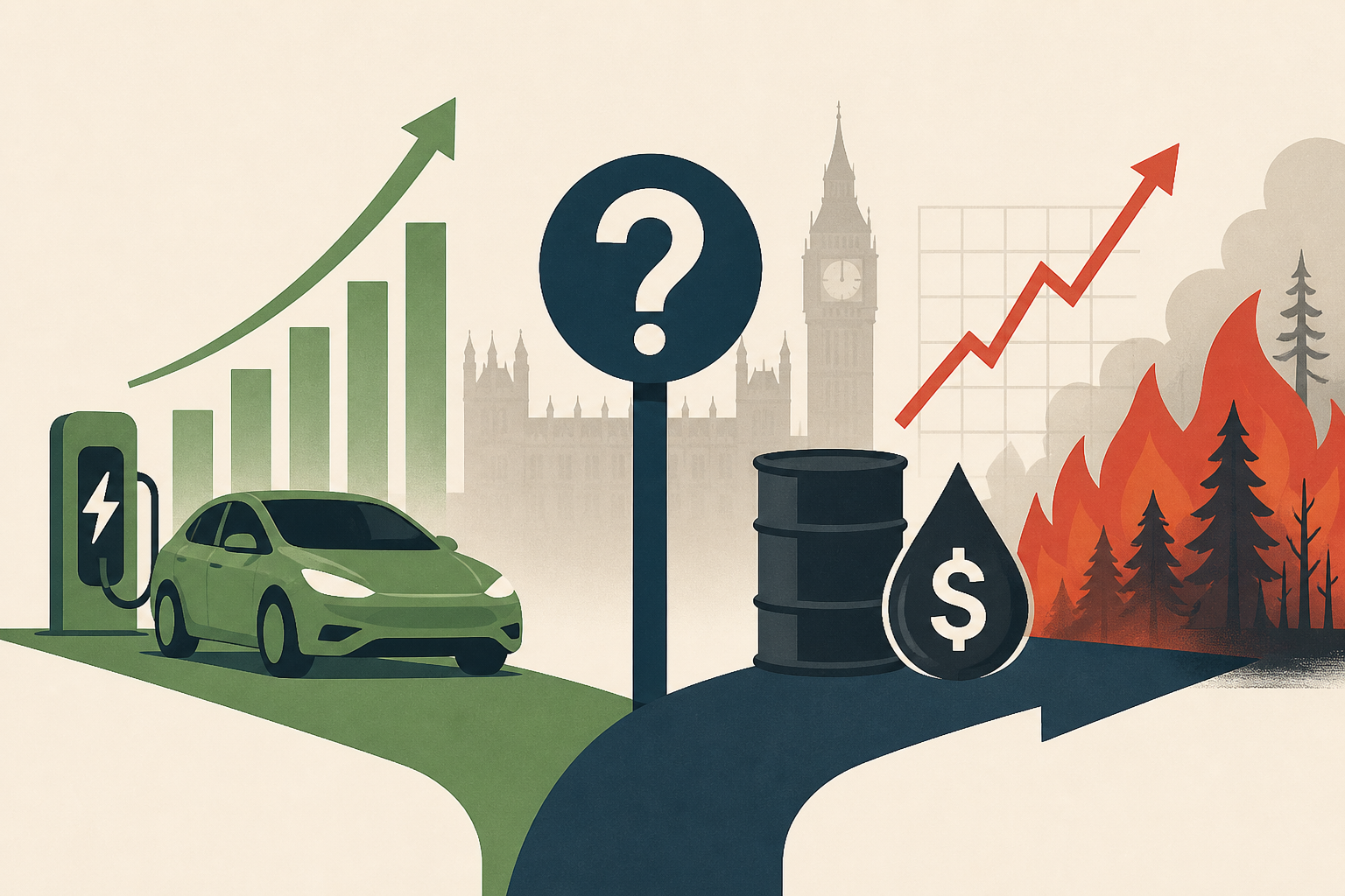 As EV sales, oil costs and wildfires spike, UK gov't considers.. fewer EVs? (update)