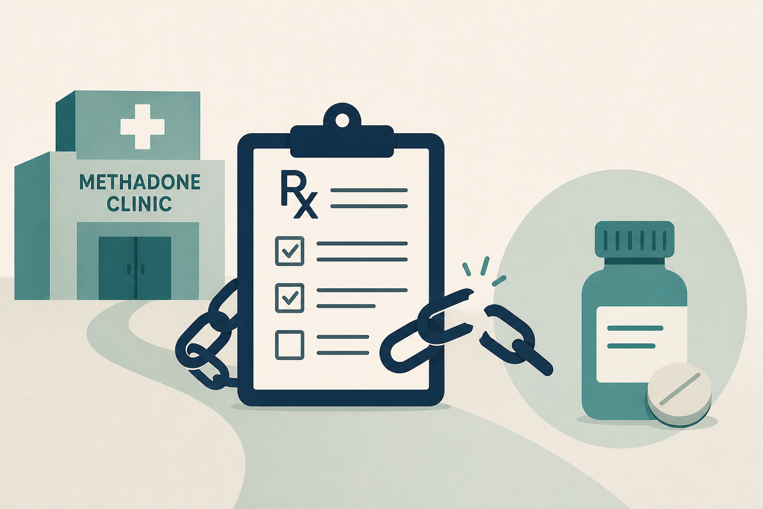 Methadone clinics relax rigid prescribing rules, to a point