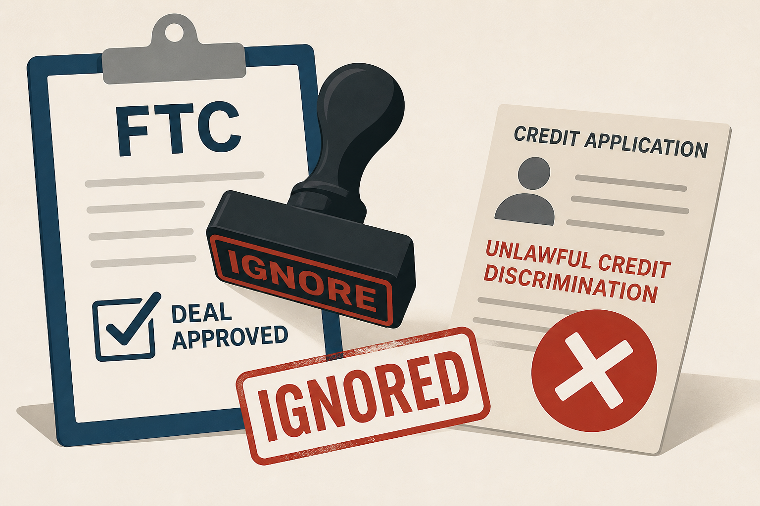 FTC Strikes Deals to Ignore Unlawful Credit Discrimination