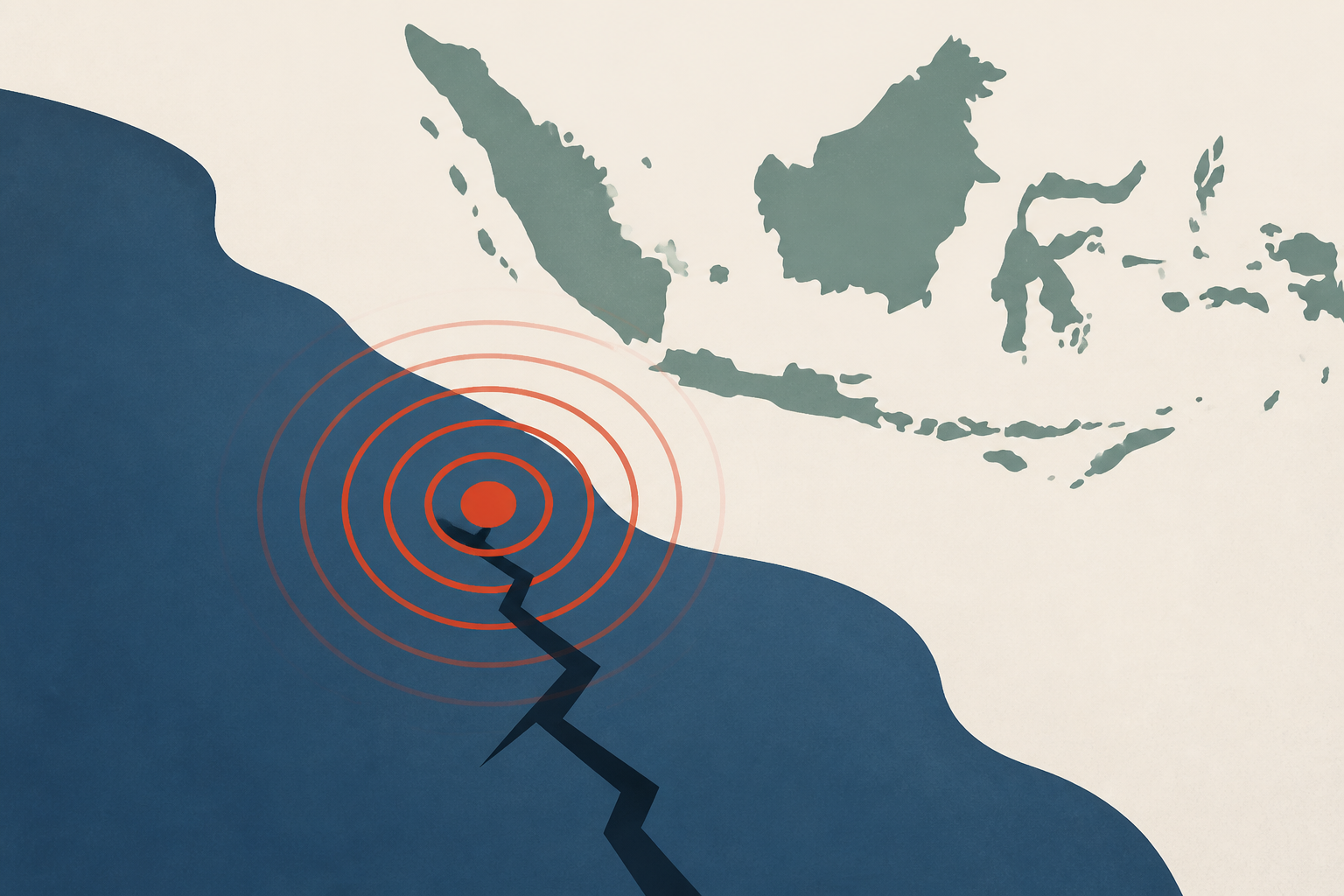 Magnitude 7.7 earthquake strikes off Indonesia's coast, killing at least 38