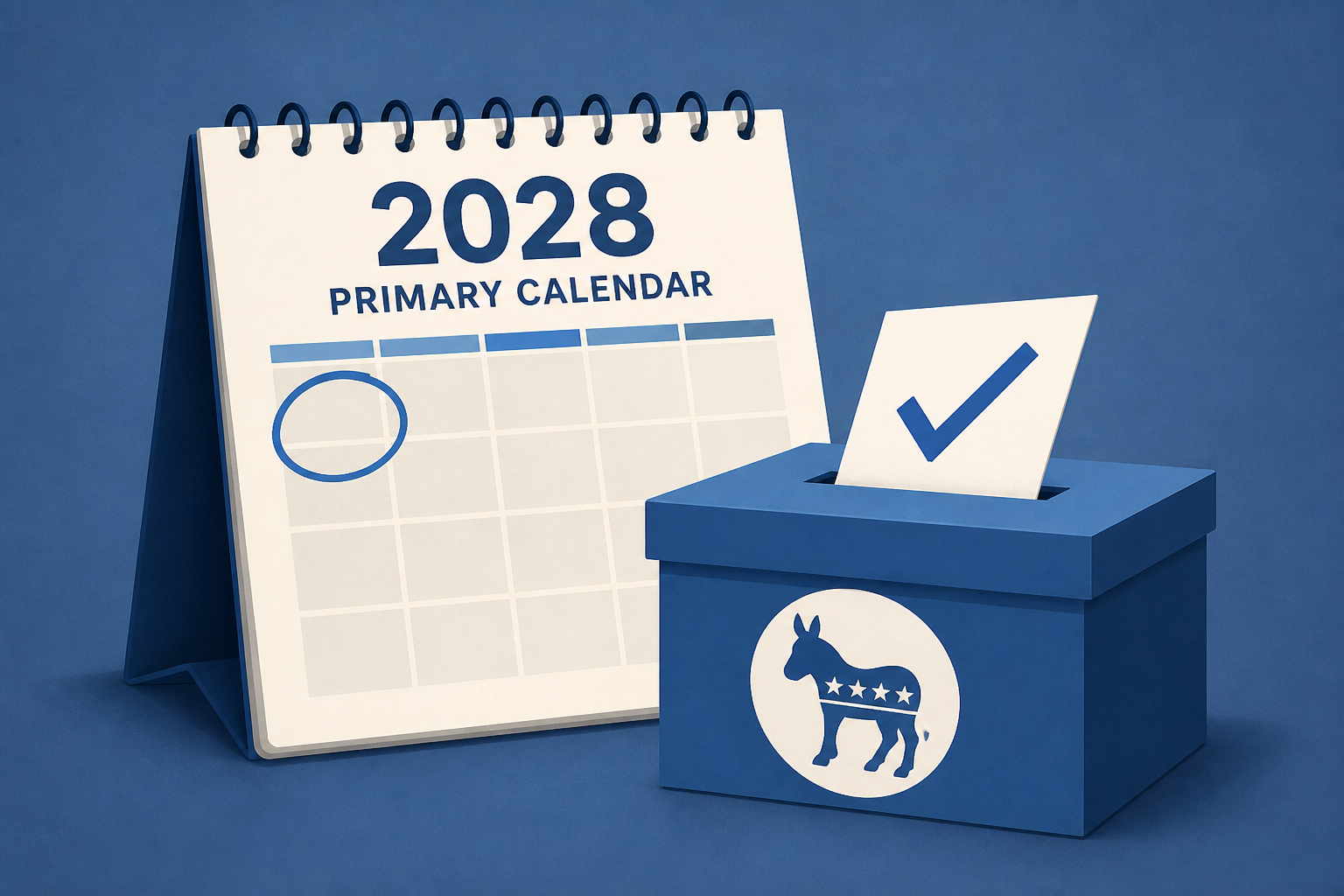 Democrats set to approve early 2028 primary calendar