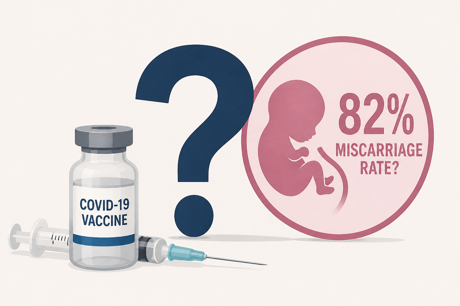 Fact check: Do COVID-19 vaccines cause an 82% miscarriage rate?