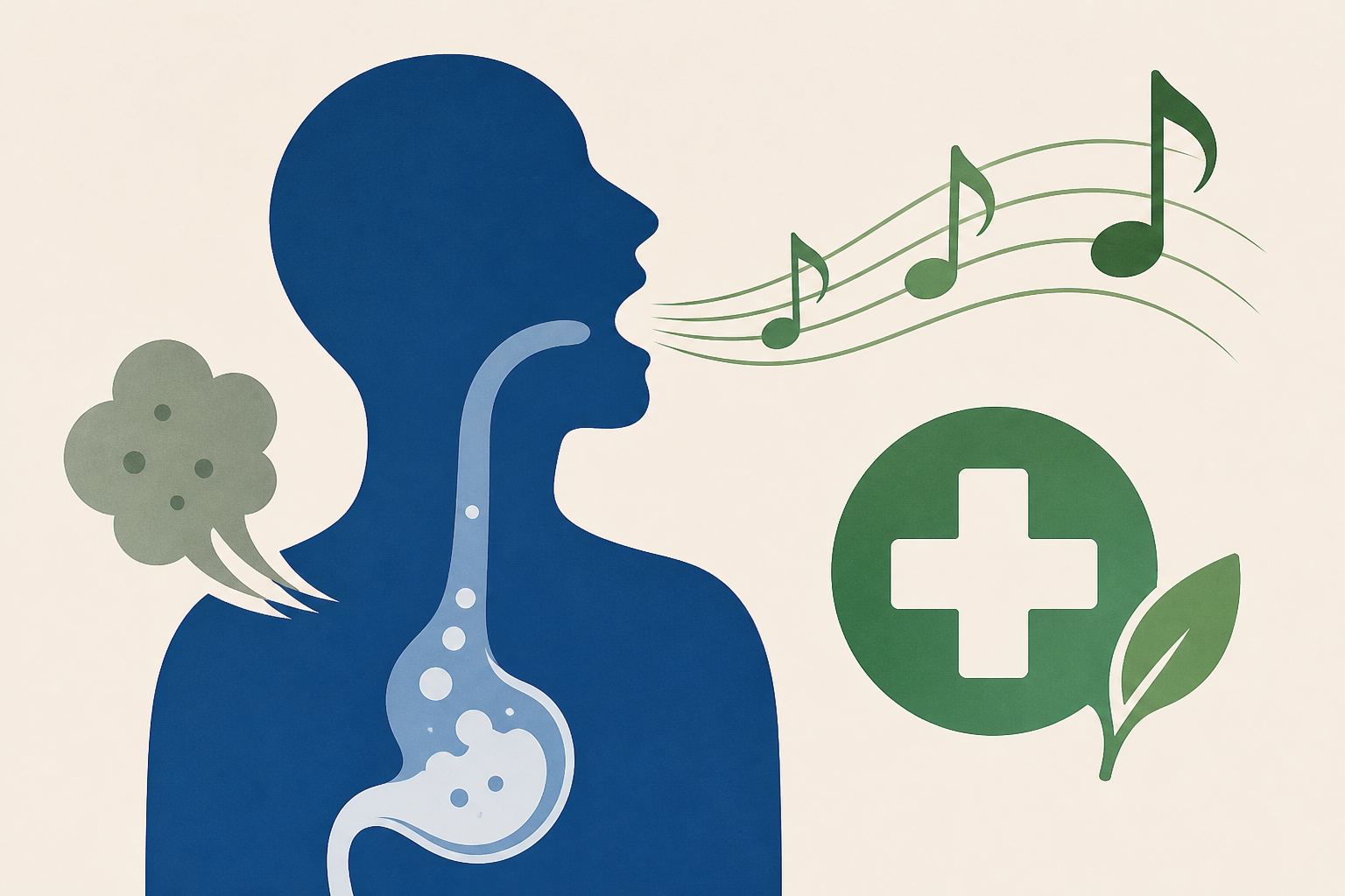 Possible Remedy for Excessive Belching: Singing
