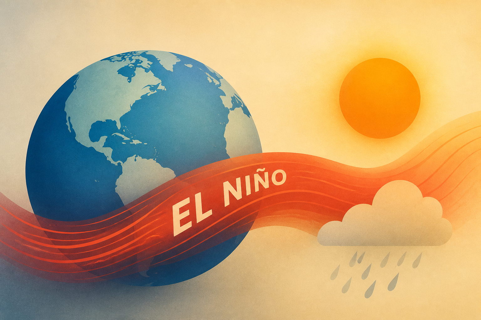 El Niño is taking charge of weather patterns