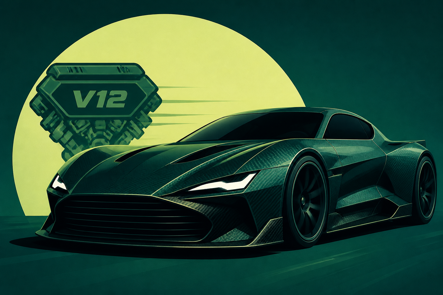 838-HP Aston Martin Valen Is A V12-Powered Monster With A Radical Carbon-Fiber Body