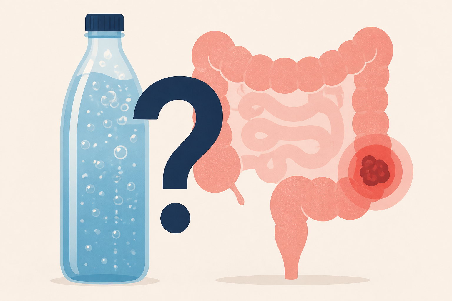 Can Sparkling Water Increase Your Risk Of Colorectal Cancer?