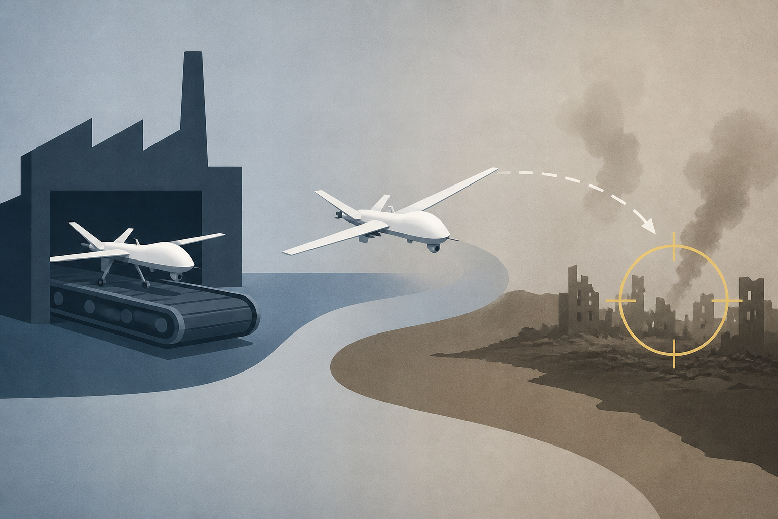 Factory to Front Lines: Western Spy Drone's Journey to War in Ukraine