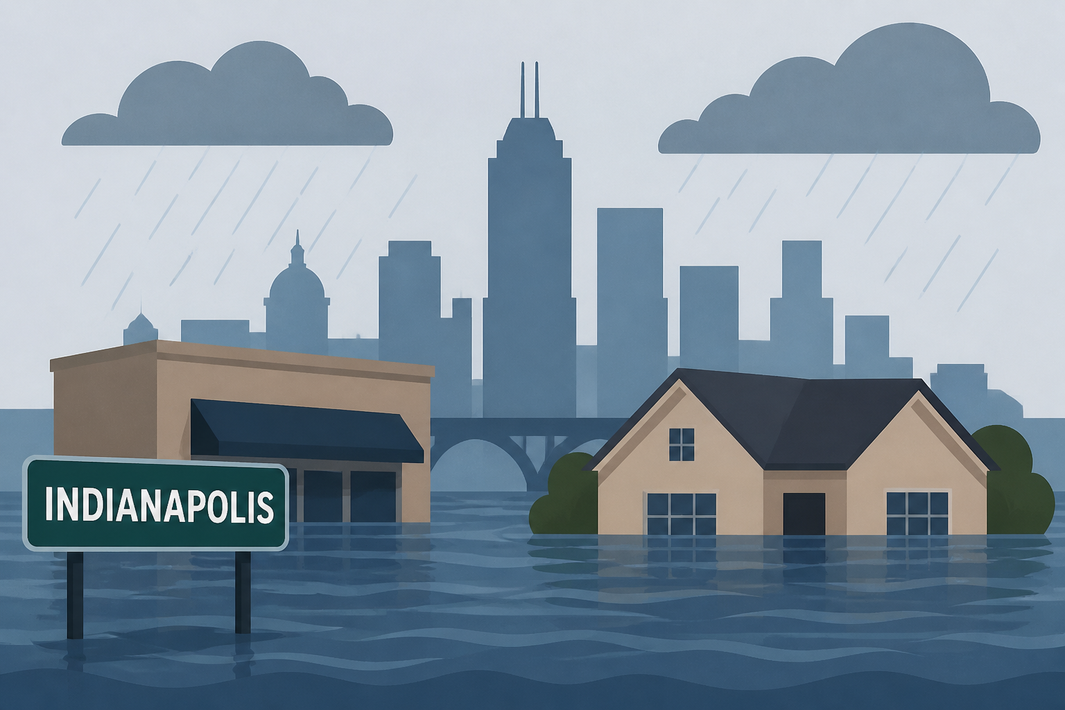Indianapolis flooding swamps homes, businesses