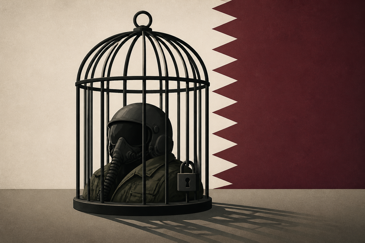 Iranian military pilots held in Qatari captivity after capture six months ago