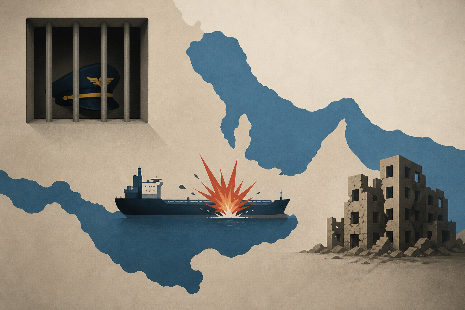 Iran says Qatar holding pilots, vessel is attacked in Hormuz, Israeli strikes kill 11 in Lebanon