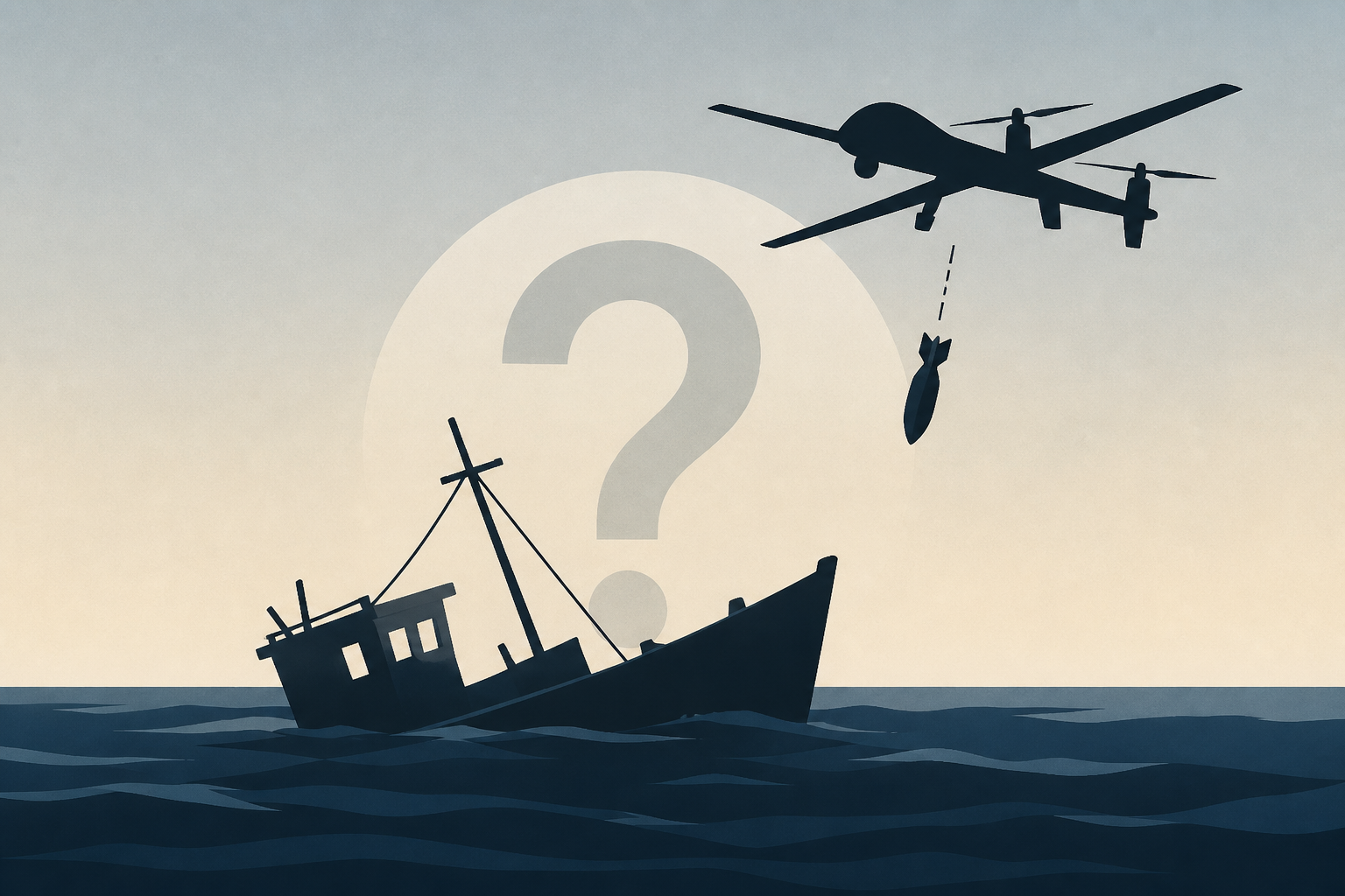 Mysterious bomb-dropping drones sank their fishing boats, survivors say. Who was behind the attacks?