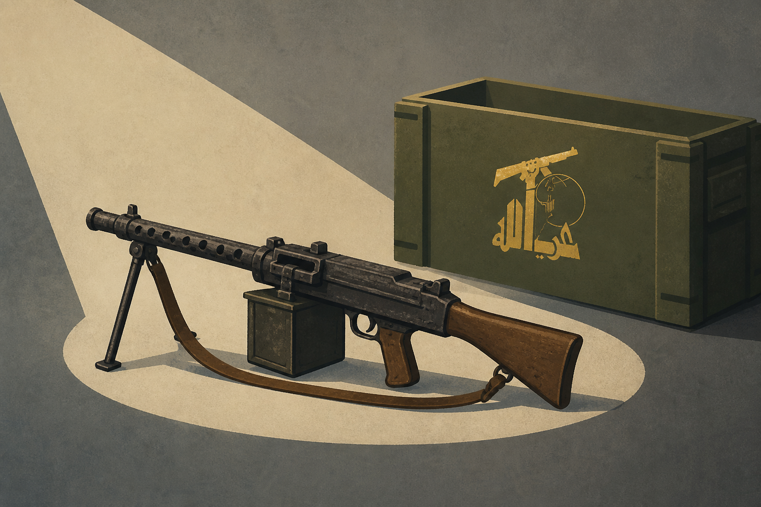 Nazi-era machine gun found among Hezbollah weapons seized by the IDF