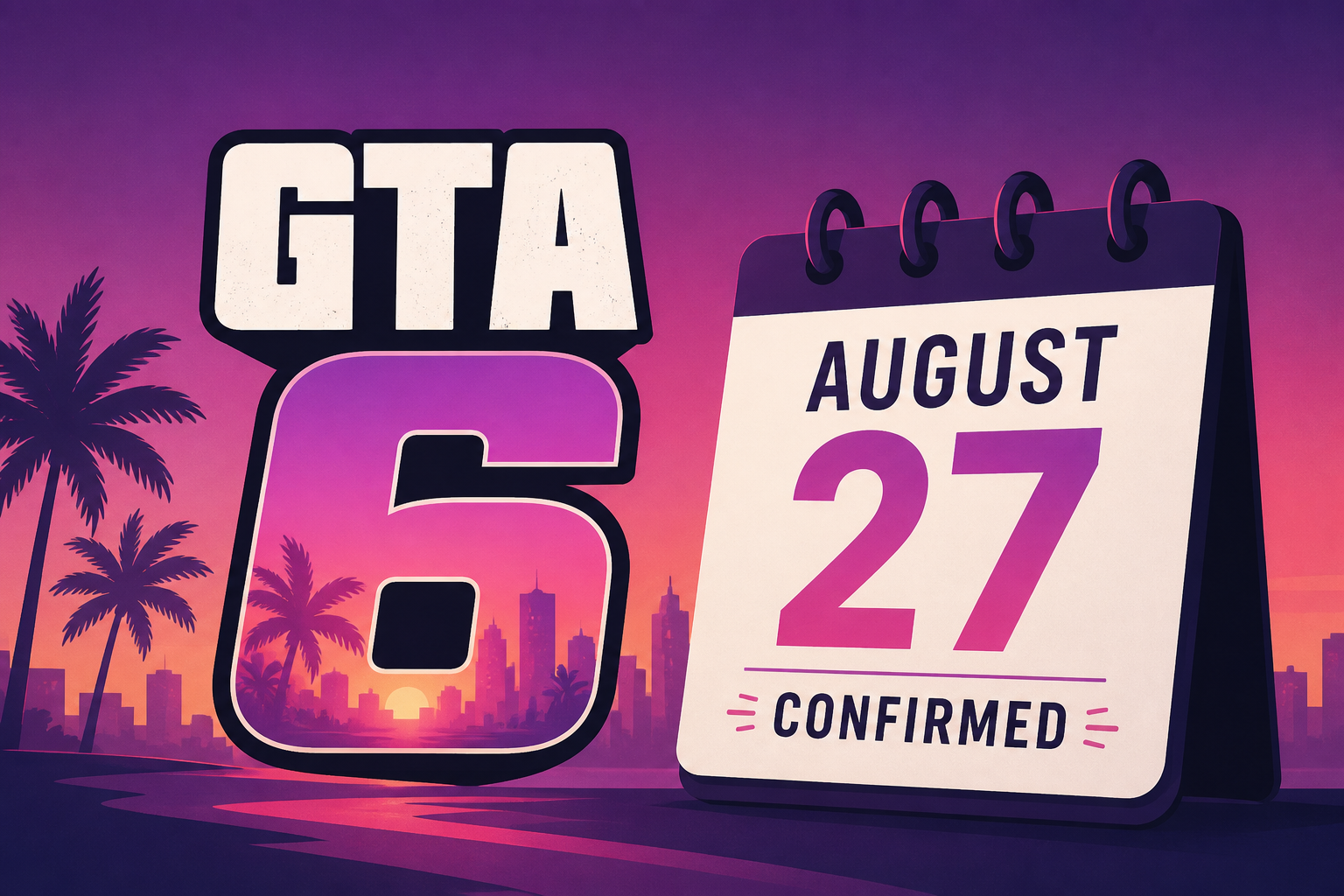 New Official GTA 6 Release Confirmed for August 27