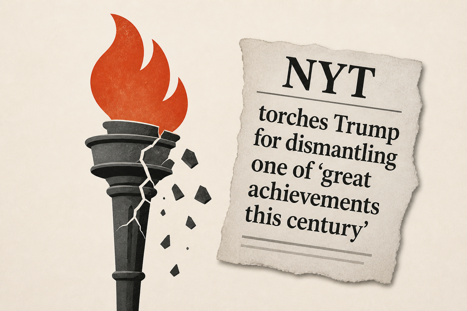 NYT torches Trump for dismantling one of 'great achievements this century'
