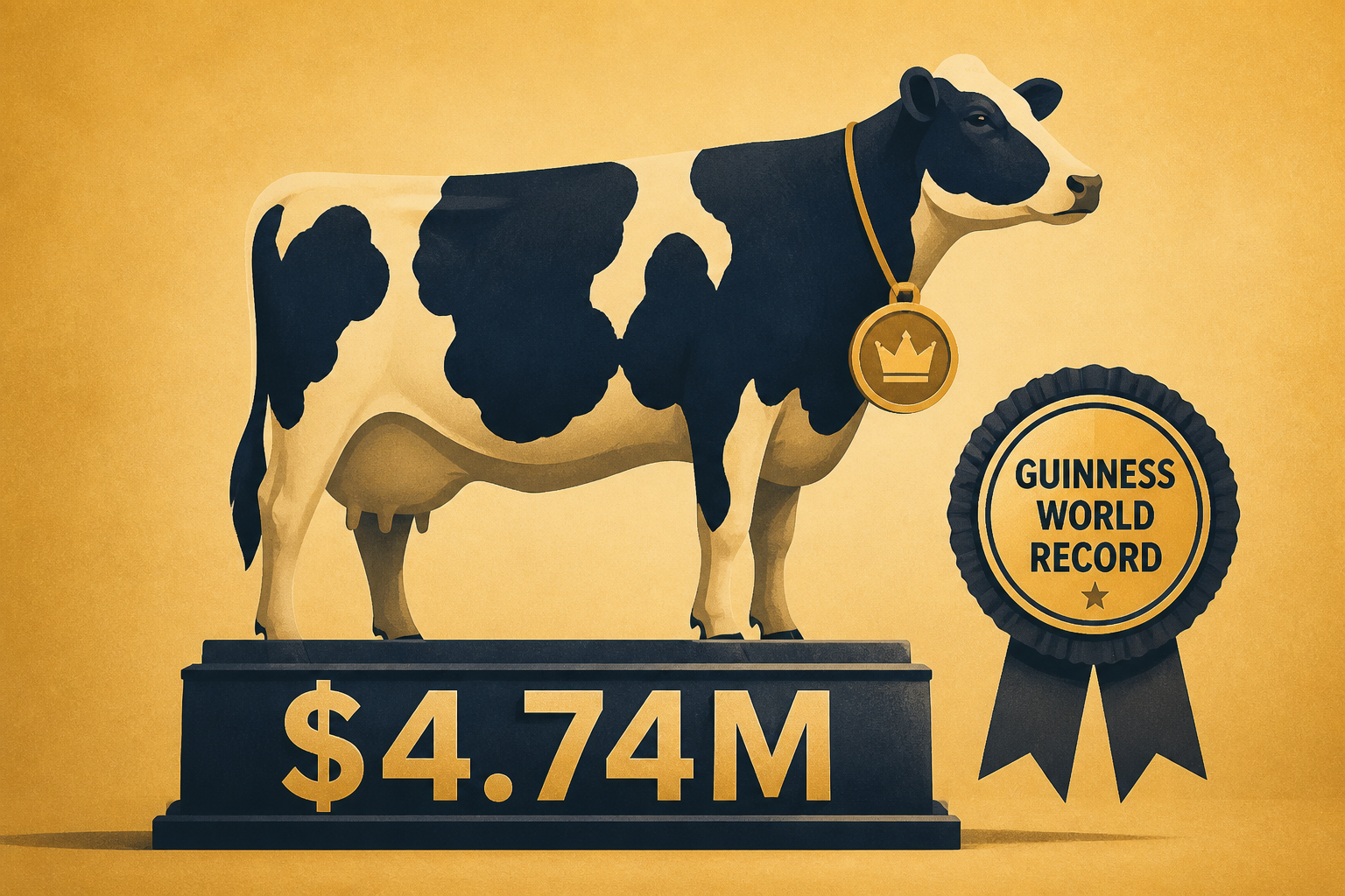 Meet Carina, the $4.74M Cow with a Guinness World Record