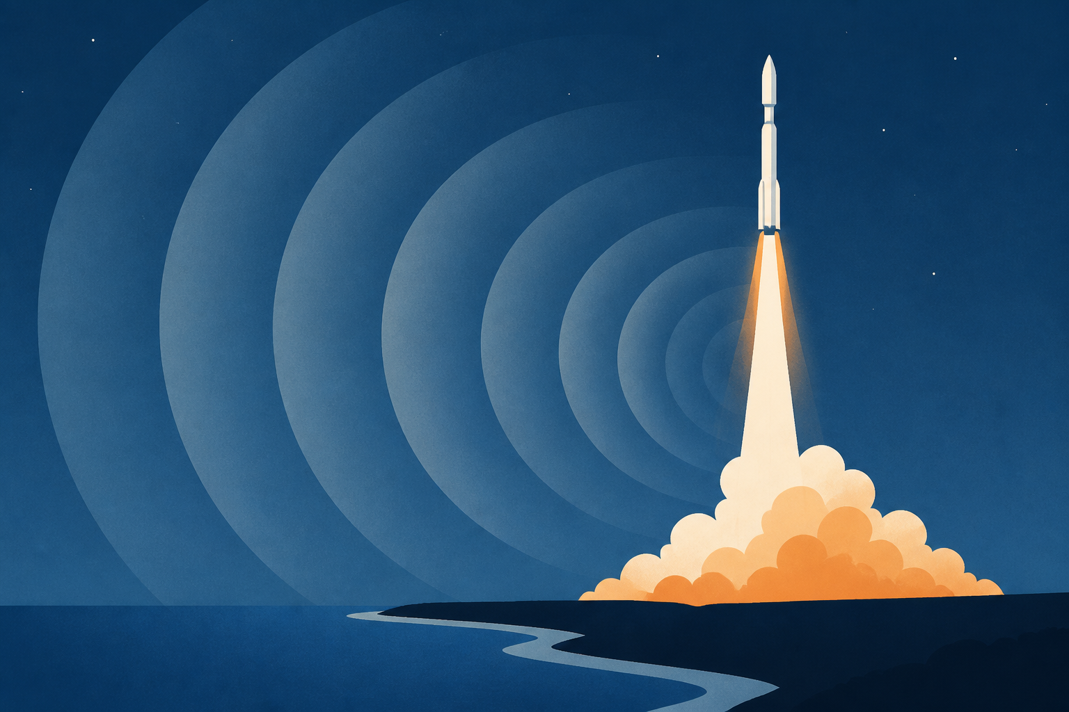 Liftoff from Florida brings sonic booms Saturday night