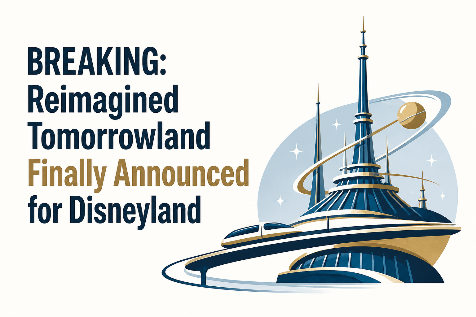 BREAKING: Reimagined Tomorrowland Finally Announced for Disneyland